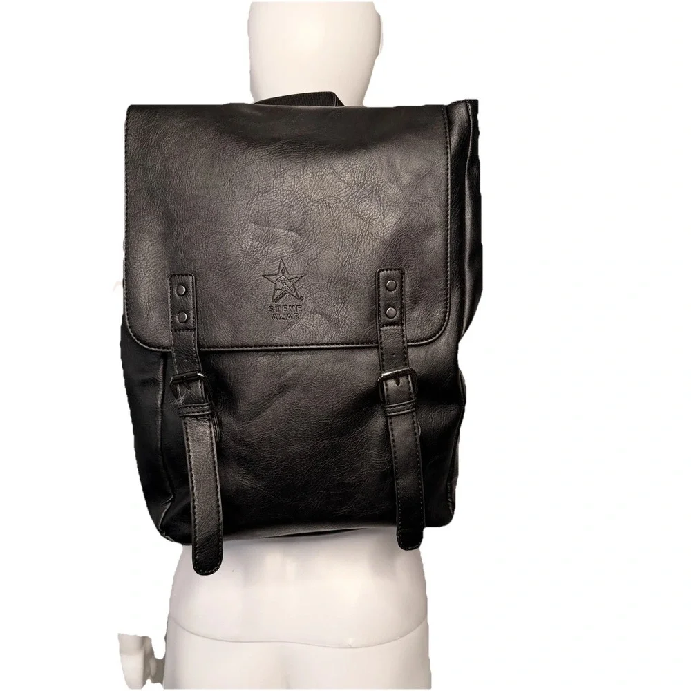 STEVE AZAR LEATHER‎ ENGINEER TECHNOLOGY BAKPACK/BAG New With Tag